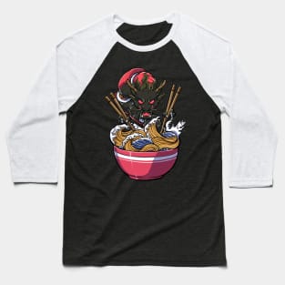 Dragon Delight - Sushi Ramen Fusion Baseball T-Shirt